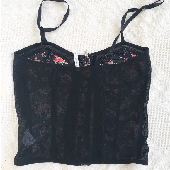 Mesh floral plank tank - Picture 3 of 6